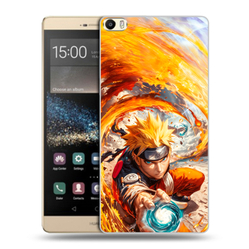 Пластиковый чехол на Huawei P8 Max с принтом Аниме Наруто Naruto