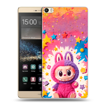 Пластиковый чехол на Huawei P8 Max с принтом Labubu Лабубу