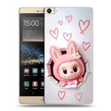 Пластиковый чехол на Huawei P8 Max с принтом Labubu Лабубу Пластиковый чехол на Huawei P8 Max с принтом Labubu Лабубу