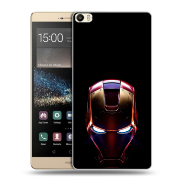 Пластиковый чехол на Huawei P8 Max с принтом IronMan Железный человек