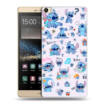 Пластиковый чехол на Huawei P8 Max с принтом Лило и Стич Пластиковый чехол на Huawei P8 Max с принтом Лило и Стич