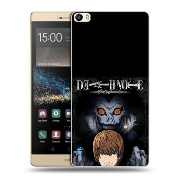 Пластиковый чехол на Huawei P8 Max с принтом Death note Тетрадь смерти