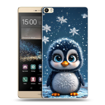 Пластиковый чехол на Huawei P8 Max с принтом Новый год