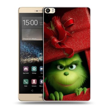 Пластиковый чехол на Huawei P8 Max с принтом Новый год