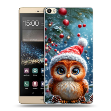 Пластиковый чехол на Huawei P8 Max с принтом Новый год Пластиковый чехол на Huawei P8 Max с принтом Новый год