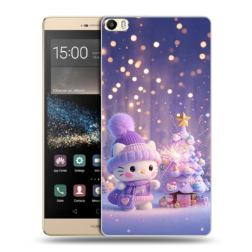 Пластиковый чехол на Huawei P8 Max с принтом Новый год Пластиковый чехол на Huawei P8 Max с принтом Новый год