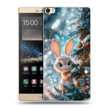 Пластиковый чехол на Huawei P8 Max с принтом Новый год Пластиковый чехол на Huawei P8 Max с принтом Новый год