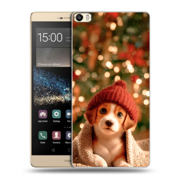 Пластиковый чехол на Huawei P8 Max с принтом Новый год Пластиковый чехол на Huawei P8 Max с принтом Новый год