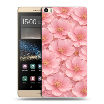 Пластиковый чехол на Huawei P8 Max с принтом женский