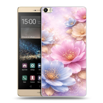 Пластиковый чехол на Huawei P8 Max с принтом женский