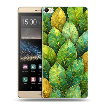 Пластиковый чехол на Huawei P8 Max с принтом женский