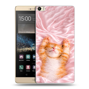 Пластиковый чехол на Huawei P8 Max с принтом женский