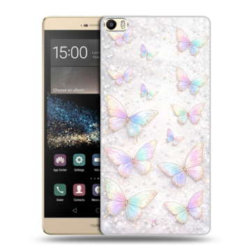 Пластиковый чехол на Huawei P8 Max с принтом женский
