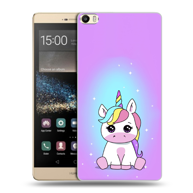 Пластиковый чехол на Huawei P8 Max с принтом Единорог Пластиковый чехол на Huawei P8 Max с принтом Единорог