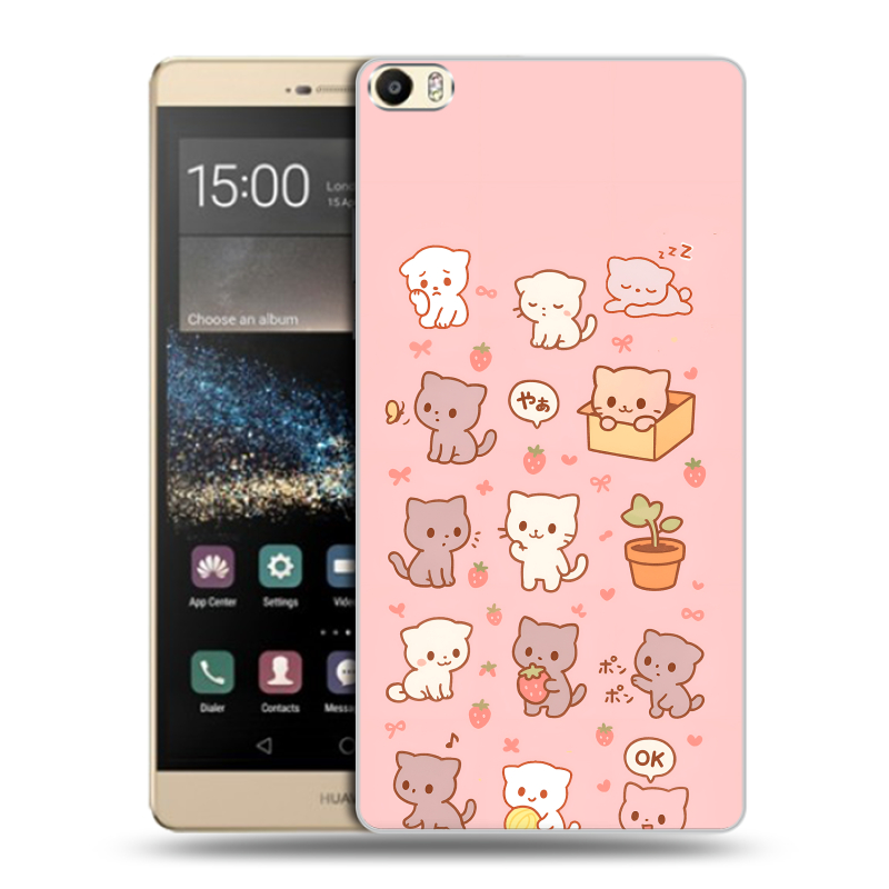 Пластиковый чехол на Huawei P8 Max с принтом Hello Kitty Хелоу Кити Пластиковый чехол на Huawei P8 Max с принтом Hello Kitty Хелоу Кити