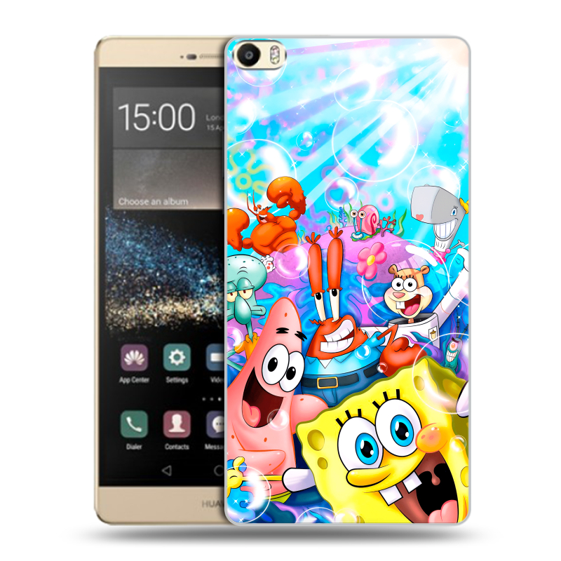 Пластиковый чехол на Huawei P8 Max с принтом спанчбоб спанч боб Пластиковый чехол на Huawei P8 Max с принтом спанчбоб спанч боб
