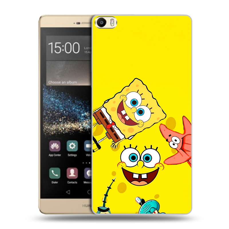 Пластиковый чехол на Huawei P8 Max с принтом Спанч боб Спанчбоб Пластиковый чехол на Huawei P8 Max с принтом Спанч боб Спанчбоб