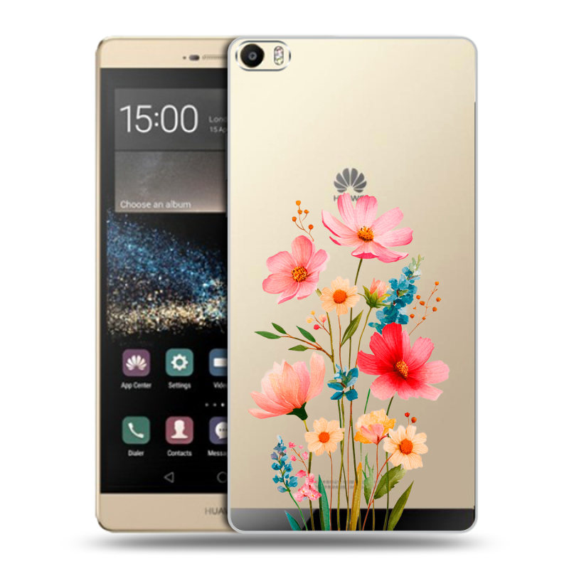 Пластиковый чехол на Huawei P8 Max с принтом Цветы Пластиковый чехол на Huawei P8 Max с принтом Цветы