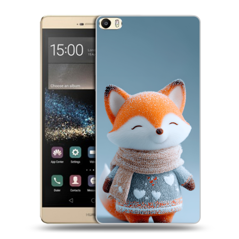 Пластиковый чехол на Huawei P8 Max с принтом Лиса Пластиковый чехол на Huawei P8 Max с принтом Лиса