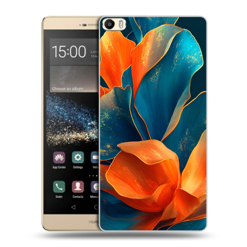 Пластиковый чехол на Huawei P8 Max с принтом Цветы Пластиковый чехол на Huawei P8 Max с принтом Цветы