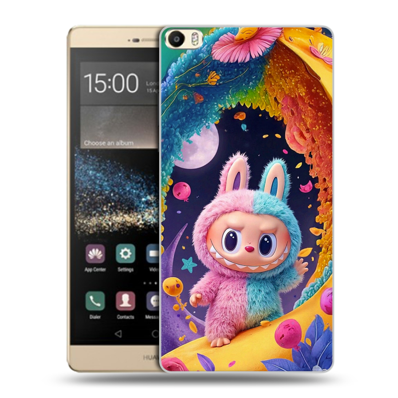 Пластиковый чехол на Huawei P8 Max с принтом Labubu Лабубу Пластиковый чехол на Huawei P8 Max с принтом Labubu Лабубу