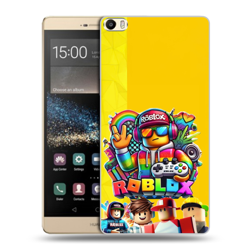 Пластиковый чехол на Huawei P8 Max с принтом Roblox Роблокс Пластиковый чехол на Huawei P8 Max с принтом Roblox Роблокс