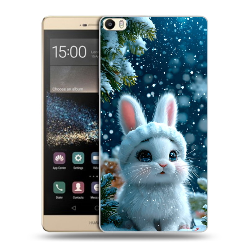 Пластиковый чехол на Huawei P8 Max с принтом Новый год Пластиковый чехол на Huawei P8 Max с принтом Новый год