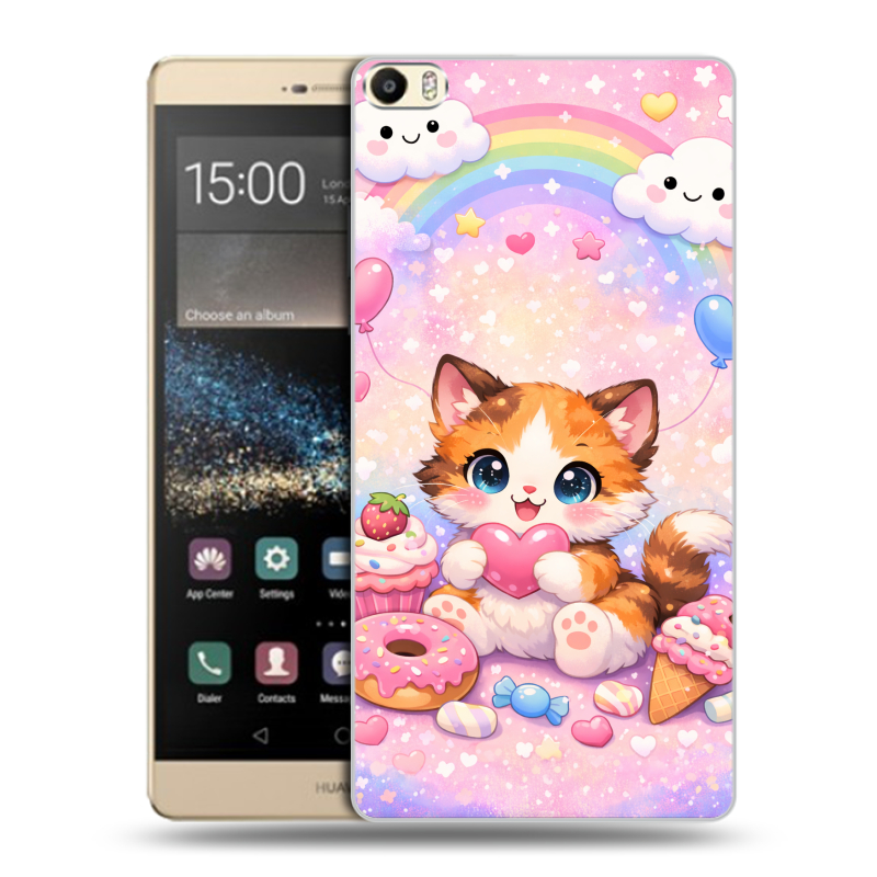 Пластиковый чехол на Huawei P8 Max с принтом для девочек Пластиковый чехол на Huawei P8 Max с принтом для девочек