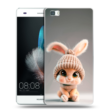 Силиконовый чехол на Huawei P8 Lite с принтом Кролик