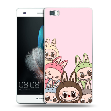 Силиконовый чехол на Huawei P8 Lite с принтом Лабубу Силиконовый чехол на Huawei P8 Lite с принтом Лабубу