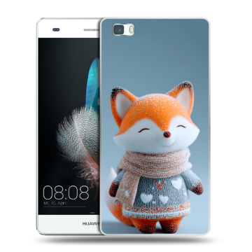 Силиконовый чехол на Huawei P8 Lite с принтом Лиса Силиконовый чехол на Huawei P8 Lite с принтом Лиса