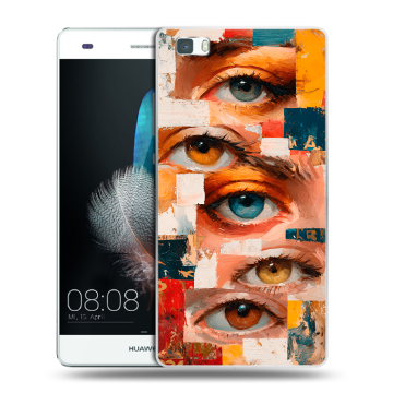 Силиконовый чехол на Huawei P8 Lite с принтом Модный принт Силиконовый чехол на Huawei P8 Lite с принтом Модный принт
