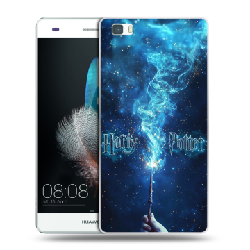 Силиконовый чехол на Huawei P8 Lite с принтом Harry Potter Гарри Поттер Силиконовый чехол на Huawei P8 Lite с принтом Harry Potter Гарри Поттер