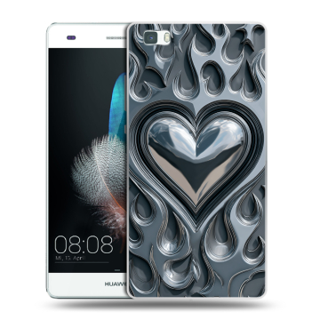 Силиконовый чехол на Huawei P8 Lite с принтом Y2K Силиконовый чехол на Huawei P8 Lite с принтом Y2K