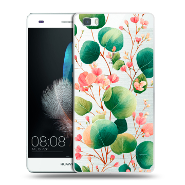 Силиконовый чехол на Huawei P8 Lite с принтом женский Силиконовый чехол на Huawei P8 Lite с принтом женский