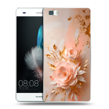 Силиконовый чехол на Huawei P8 Lite с принтом женский Силиконовый чехол на Huawei P8 Lite с принтом женский