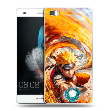 Силиконовый чехол на Huawei P8 Lite с принтом Аниме Наруто Naruto Силиконовый чехол на Huawei P8 Lite с принтом Аниме Наруто Naruto
