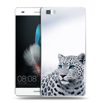 Силиконовый чехол на Huawei P8 Lite с принтом женский