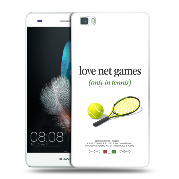 Силиконовый чехол на Huawei P8 Lite с принтом для девочек