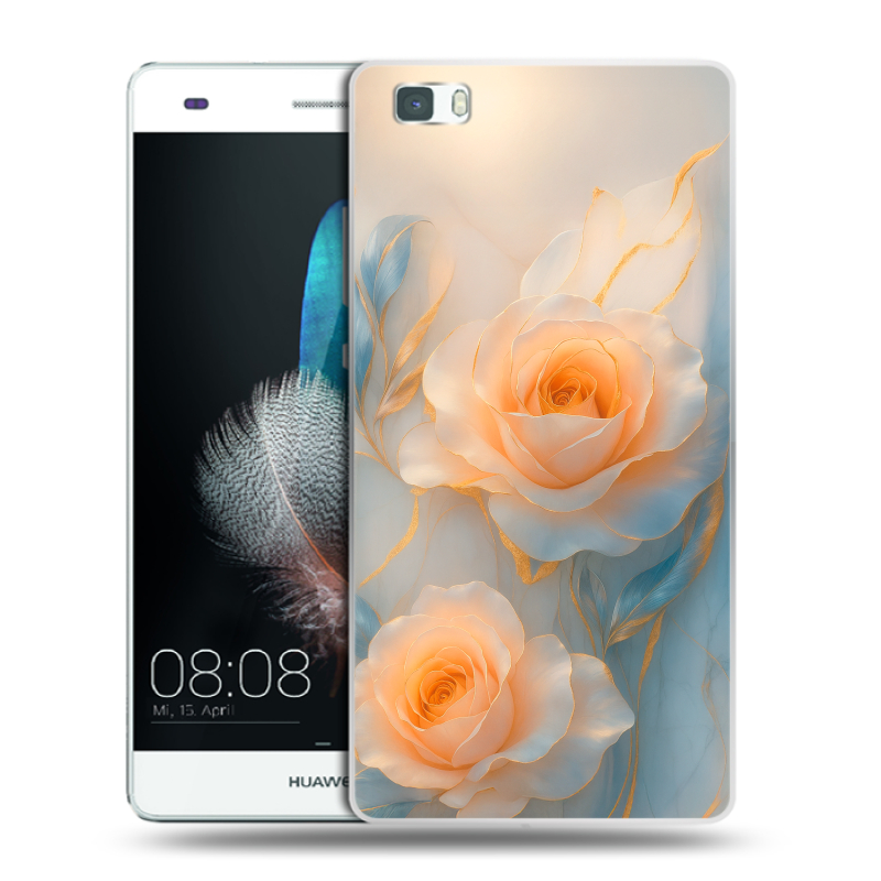 Силиконовый чехол на Huawei P8 Lite с принтом Женский Силиконовый чехол на Huawei P8 Lite с принтом Женский