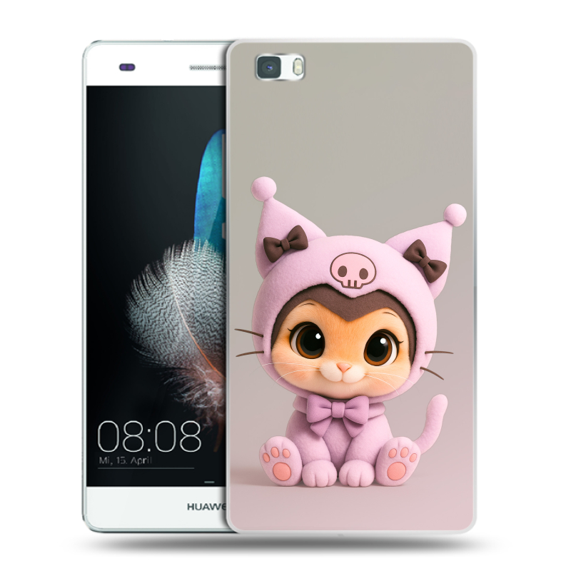 Силиконовый чехол на Huawei P8 Lite с принтом Куроми Kuromi Силиконовый чехол на Huawei P8 Lite с принтом Куроми Kuromi