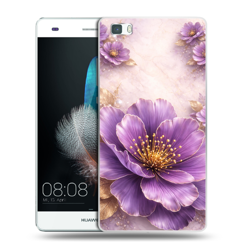 Силиконовый чехол на Huawei P8 Lite с принтом женский Силиконовый чехол на Huawei P8 Lite с принтом женский