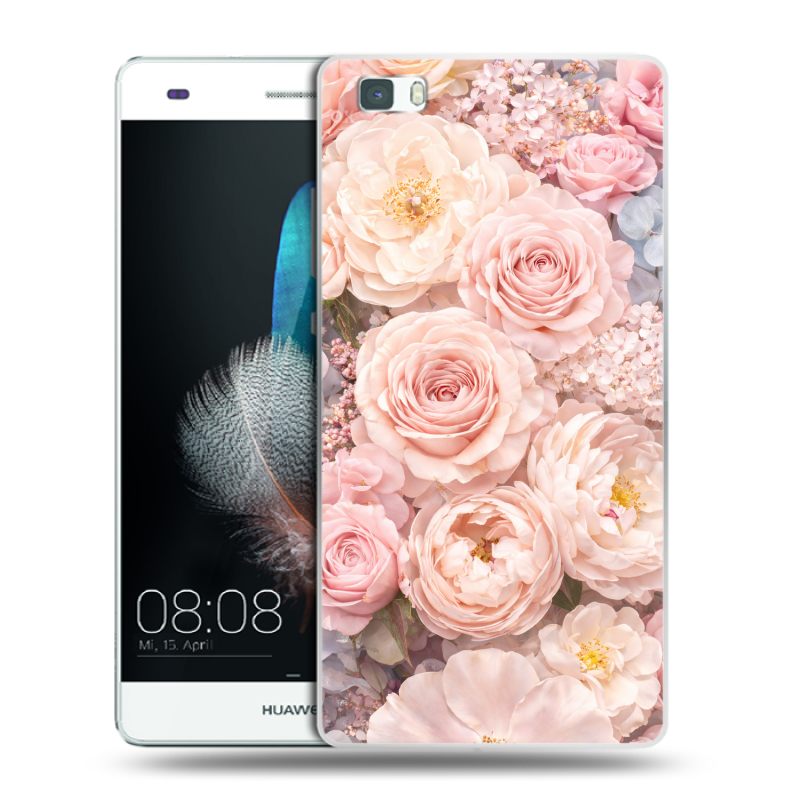 Силиконовый чехол на Huawei P8 Lite с принтом женский Силиконовый чехол на Huawei P8 Lite с принтом женский