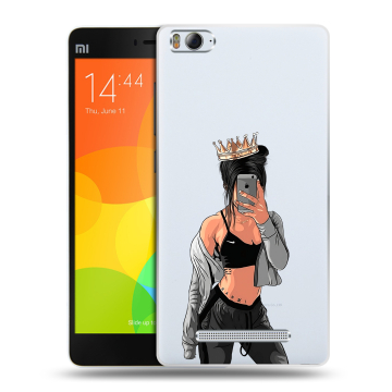 Пластиковый чехол на Xiaomi Mi4i с принтом Женские принты Пластиковый чехол на Xiaomi Mi4i с принтом Женские принты