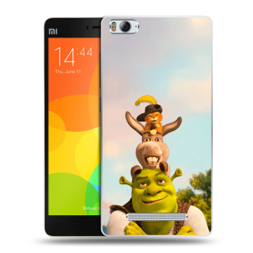 Пластиковый чехол на Xiaomi Mi4i с принтом Шрек Shrek Пластиковый чехол на Xiaomi Mi4i с принтом Шрек Shrek