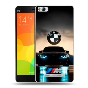 Пластиковый чехол на Xiaomi Mi4i с принтом БМВ BMW Пластиковый чехол на Xiaomi Mi4i с принтом БМВ BMW