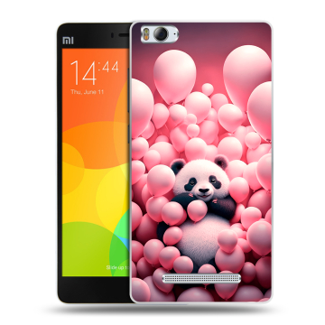Пластиковый чехол на Xiaomi Mi4i с принтом Панда