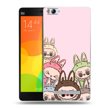 Пластиковый чехол на Xiaomi Mi4i с принтом Лабубу Пластиковый чехол на Xiaomi Mi4i с принтом Лабубу