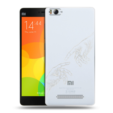 Пластиковый чехол на Xiaomi Mi4i с принтом Сотворение мира Пластиковый чехол на Xiaomi Mi4i с принтом Сотворение мира