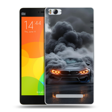 Пластиковый чехол на Xiaomi Mi4i с принтом BMW БМВ Пластиковый чехол на Xiaomi Mi4i с принтом BMW БМВ